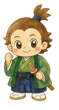 マスコットキャラクター 小次郎くん